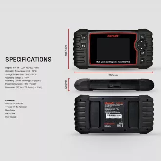 Dijagnostika iCarsoft VAWS V2.0 za Audi / VW / Seat / Škoda Dijagnostika iCarsoft VAWS V2.0 za Audi / VW / Seat / Škoda