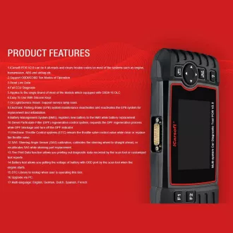 Dijagnostika iCarsoft POR V2.0 za Porsche / Cayenne