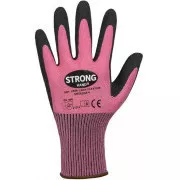 Flexter Lady rukavice s ružičastim premazom veličine 7