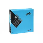 Salvete papirnate INFIBRA 2vrs. 33x33cm tirkizno 50kom