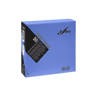 Salvete papirnate INFIBRA 2vrs. 33x33cm plava 50kom