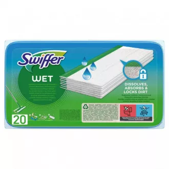 Maramice za čišćenje podova za mop Swiffer Sweeper citrus fresh 20 kom Maramice za čišćenje podova za mop Swiffer Sweeper citrus fresh 20 kom