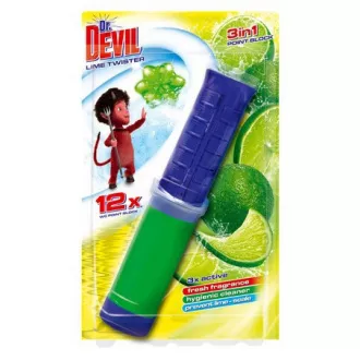 Dr.Devil WC gel spot block 3u1 Lime Twister 75ml