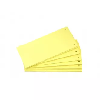 Separator 10,5x24cm Classic žuti 100kom