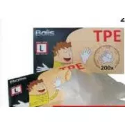 Jednokratne TPE rukavice veličine L bijele 200kom