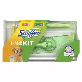Set mopa Swiffer Sweeper 2u1 + 8 zamjenskih i mala ručka + prašak Set mopa Swiffer Sweeper 2u1 + 8 zamjenskih i mala ručka + prašak