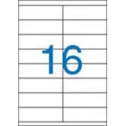 Etikete 105x35mm 2 reda 16 etiketa po listu 100 listova Victoria