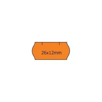 Kontaktne naljepnice 26x12mm narančaste