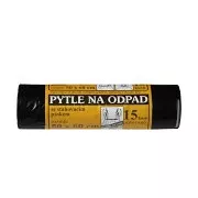 Torbe 50x60cm LDP igel. 25mic crna 15kom uvlačiva fiksna