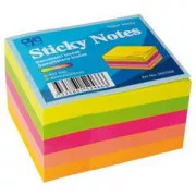 Samoljepljivi blok 40x50mm 5 neon boja 5x60 listova Auro