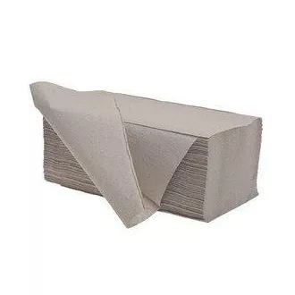 Papirnati ručnici. ZZ 1. red. siva reciklirana 25x23cm 250 kom Papirnati ručnici. ZZ 1. red. siva reciklirana 25x23cm 250 kom