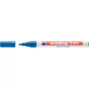 Marker Edding 751 lakirani plavi cilindrični vrh 1-2 mm