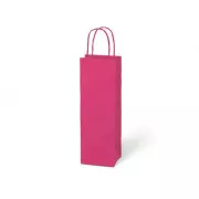 MFP torba za boce T12 kraft 12x36x9cm roza