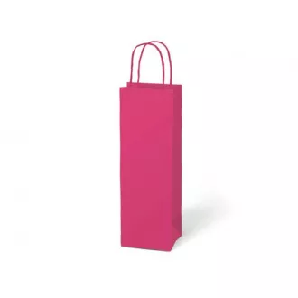 MFP torba za boce T12 kraft 12x36x9cm roza