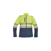 GRANADA HV SOFTSH jakna žuto/plava 3XL