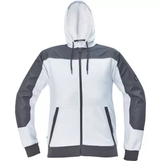 CREMORNE majica s kapuljačom bijela XL