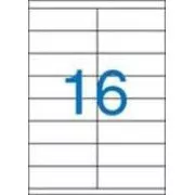 Etikete 105x37mm 2 reda 16 etiketa po listu 100 listova Victoria