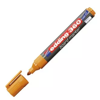 Edding 360 marker za bijelu ploču, narančasti cilindrični vrh 1,5-3 mm Edding 360 marker za bijelu ploču, narančasti cilindrični vrh 1,5-3 mm