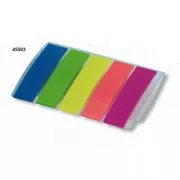 Samoljepljive oznake stranica PP 12x48.5mm 5 neon boja 5x20 listova Concorde