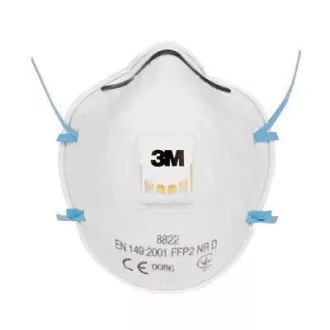 3M™ 8822 FFP2 respirator za čestice s ventilom 3M™ 8822 FFP2 respirator za čestice s ventilom