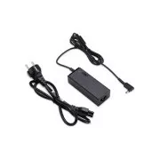 ACER ADAPTER 45W_3mm 19V ADAPTER, crni - EU i UK NAPAJNI KABEL - za uređaje sa 45W 3mm AC adapterom