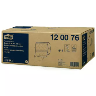 Papirnati ručnici u roli Tork Matic Advanced H1 zelena 150m 6 kom / prodaje se pakirano Papirnati ručnici u roli Tork Matic Advanced H1 zelena 150m 6 kom / prodaje se pakirano