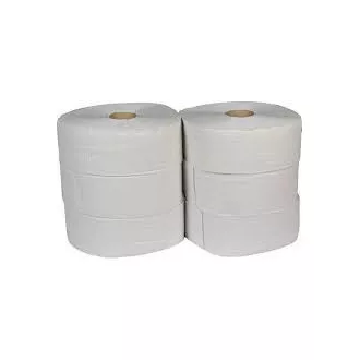 Toaletni papir Jumbo 280mm Gigant L 2 sloja. 65% izbijeljena bobina 260m 6 kom / prodaje se u pakiranju