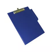 Blok za pisanje jednopločni A4 format s plavom plastičnom kopčom