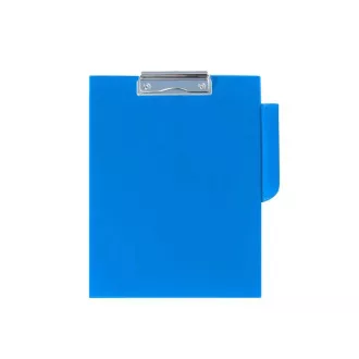 Blok za pisanje jednopločni A4 format s plavom plastičnom kopčom