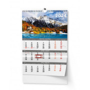 A3 tromjesečni zidni kalendar sa slikama