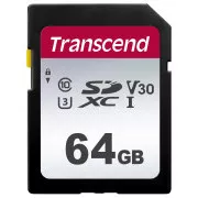 TRANSCEND SDXC kartica 64 GB 300S, UHS-I U3 V30 (P: 95 / Š: 45 MB / s)