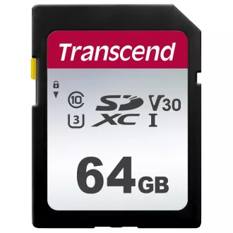 TRANSCEND SDXC kartica 64 GB 300S, UHS-I U3 V30 (P: 95 / Š: 45 MB / s)