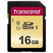 TRANSCEND SDHC kartica 16 GB 500S, UHS-I U1 (P: 95 / W: 60 MB / s)