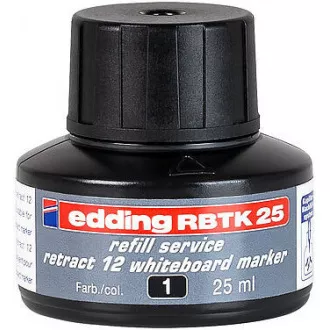 Edding BTK25 crna tinta 25ml za markere za bijele ploče