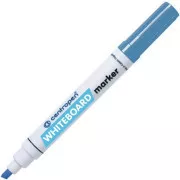 Marker Centropen 8569 na bijeloj ploči plavi klinasti vrh 1-4,5 mm