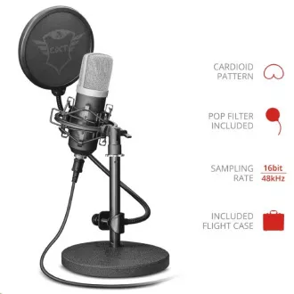 TRUST mikrofon GXT 252 Emita Streaming mikrofon