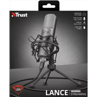 TRUST mikrofon GXT 242 Lance Streaming mikrofon TRUST mikrofon GXT 242 Lance Streaming mikrofon