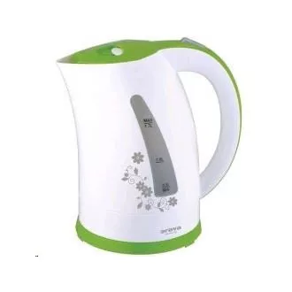 Orava VK-3417 G električno kuhalo za vodu, 2000 W, 1,7 l, automatsko isključivanje, bijelo/zeleno