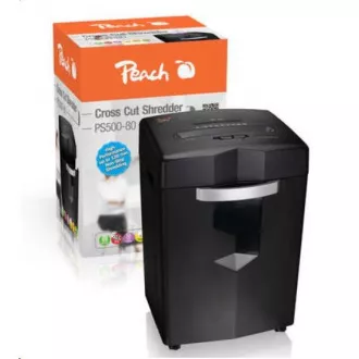 Peach Auto Cross Cut Shredder w. CD, PS500-80 / drobilica Peach Auto Cross Cut Shredder w. CD, PS500-80 / drobilica