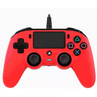 Nacon Wired Compact Controller - kontroler za PlayStation 4 - crveni Nacon Wired Compact Controller - kontroler za PlayStation 4 - crveni