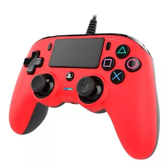 Nacon Wired Compact Controller - kontroler za PlayStation 4 - crveni Nacon Wired Compact Controller - kontroler za PlayStation 4 - crveni