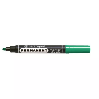 Marker Centropen 8510 trajni zeleni cilindrični vrh 2,5 mm