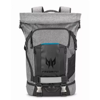 ACER PREDATOR GAMING ROLLTOP RUKSAK 15, 6 "SIVO CRNI s plavim naglaskom (MALOPRODAJNI PAKET)