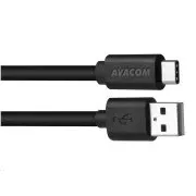 USB podatkovni i kabel za punjenje - USB Type-C, 100cm, crni