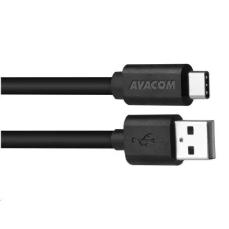 USB podatkovni i kabel za punjenje - USB Type-C, 100cm, crni