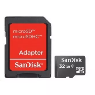 SanDisk MicroSDHC kartica 32GB (Klasa 4) + adapter