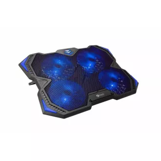 C-TECH rashladna podloga ispod NTB Zefyrosa (GCP-01B), casual gaming, 17, 3", plavo pozadinsko osvjetljenje, kontrola brzine C-TECH rashladna podloga ispod NTB Zefyrosa (GCP-01B), casual gaming, 17, 3", plavo pozadinsko osvjetljenje, kontrola brzine
