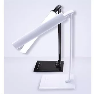 Solight LED stolna lampa s prigušivanjem, 12W, izbor temperature svjetla, USB, bijeli sjaj