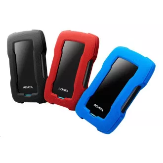 ADATA vanjski HDD 4TB 2.5" USB 3.1 HD330, BLACK COLOR BOX, crna (guma, otporna na udarce)