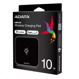 ADATA Podloga za punjenje CW0100, bežična, crna / podloga za punjenje, bežična, crna